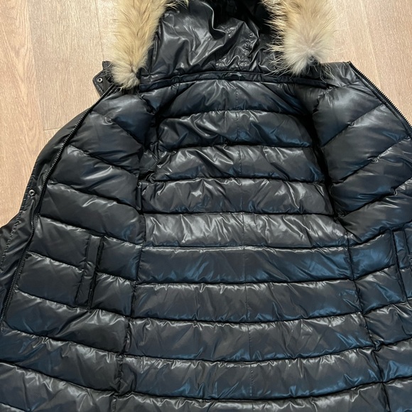 Soia & Kyo Hooded Parka w/ Removable Fur trim - Picture 4 of 14